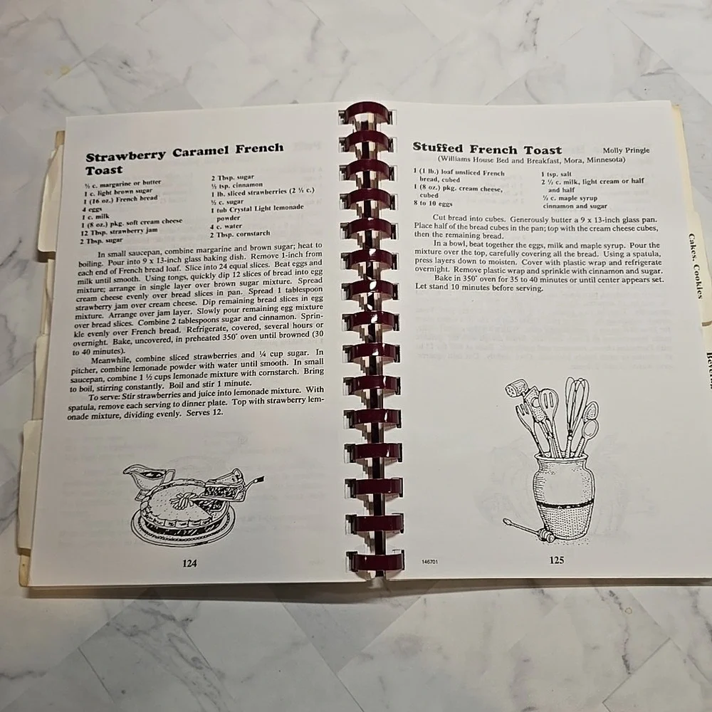 Spiral Bound Cookbook - The Cutting Edge - Fairview University Medical Center MN
